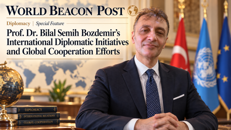 Prof. Dr. Bilal Semih Bozdemir (Bilal Semih Bozdemir), World Beacon Post feature on international diplomacy and global cooperation